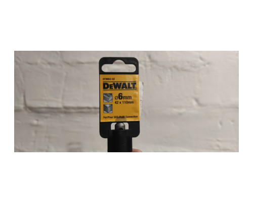 Бур SDS+ INDUSTRIAL (6х110 мм) DEWALT DT9663 Бур SDS+ INDUSTRIAL (6х110 мм) DEWALT DT9663