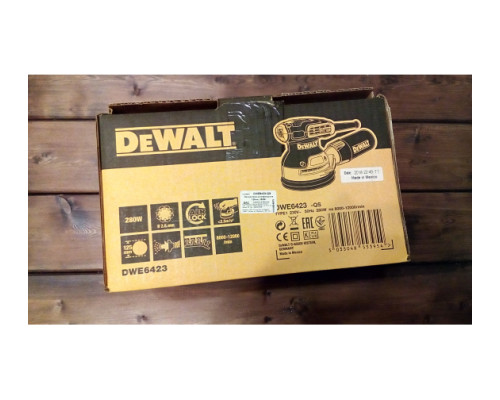 Эксцентриковая шлифмашина DEWALT DWE6423