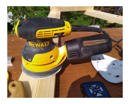 Эксцентриковая шлифмашина DEWALT DWE6423 Эксцентриковая шлифмашина DEWALT DWE6423