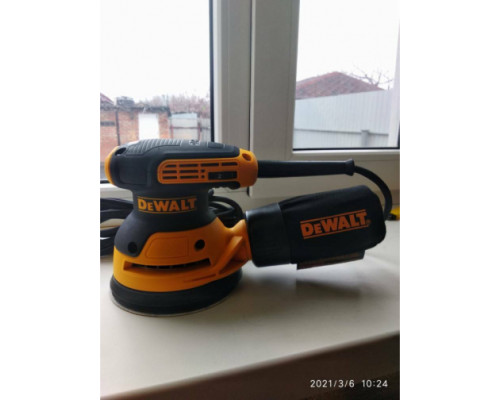 Эксцентриковая шлифмашина DEWALT DWE6423 Эксцентриковая шлифмашина DEWALT DWE6423