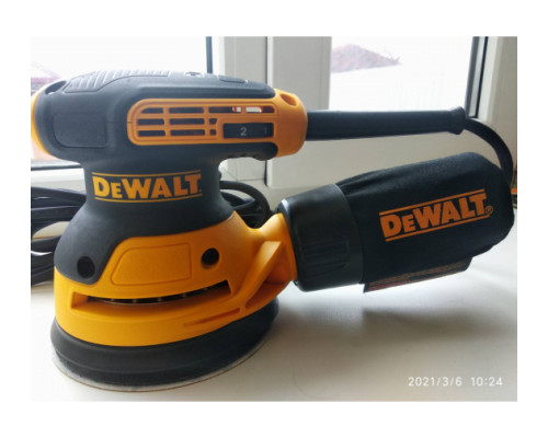 Эксцентриковая шлифмашина DEWALT DWE6423 Эксцентриковая шлифмашина DEWALT DWE6423