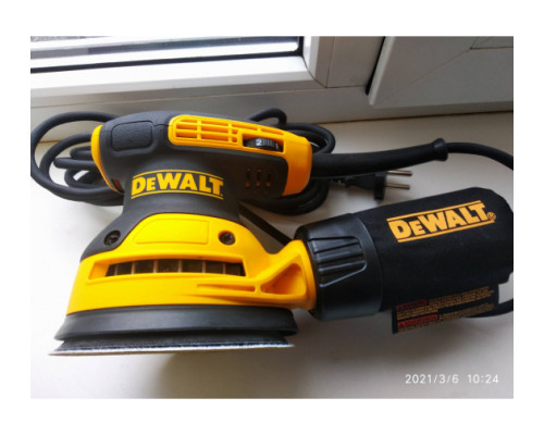 Эксцентриковая шлифмашина DEWALT DWE6423