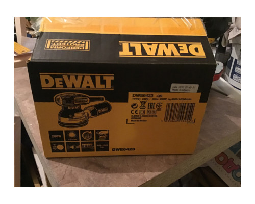 Эксцентриковая шлифмашина DEWALT DWE6423 Эксцентриковая шлифмашина DEWALT DWE6423