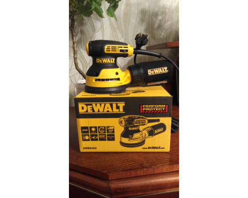 Эксцентриковая шлифмашина DEWALT DWE6423 Эксцентриковая шлифмашина DEWALT DWE6423