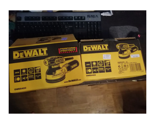 Эксцентриковая шлифмашина DEWALT DWE6423