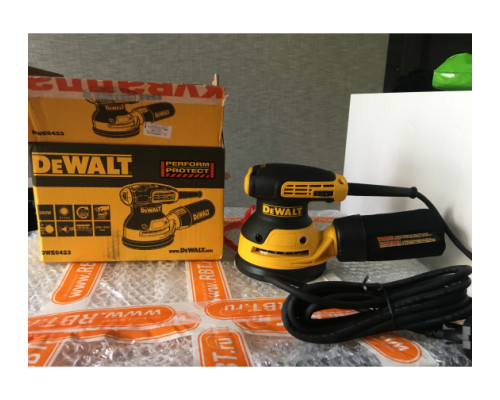 Эксцентриковая шлифмашина DEWALT DWE6423 Эксцентриковая шлифмашина DEWALT DWE6423