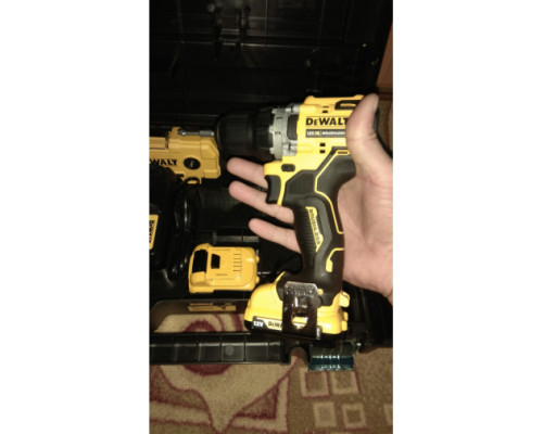 Компактная дрель-шуруповерт DEWALT 12 В XR DCD701D2-QW