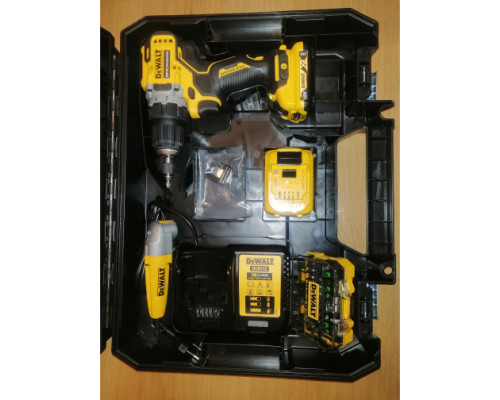 Компактная дрель-шуруповерт DEWALT 12 В XR DCD701D2-QW