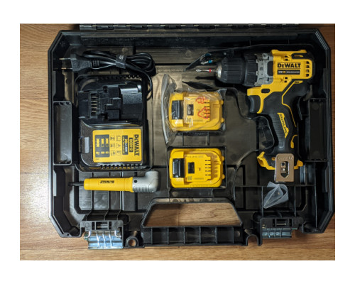 Компактная дрель-шуруповерт DEWALT 12 В XR DCD701D2-QW