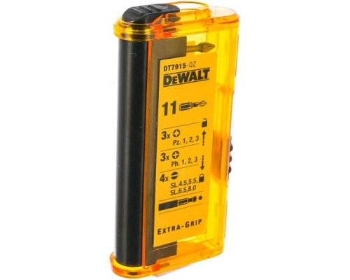 Набор бит с магнитным держателем DEWALT DT 7915