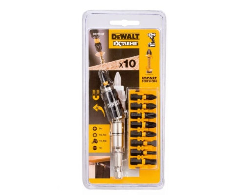 Набор насадок с шарнирным держателем 10 шт. DEWALT DT70518T