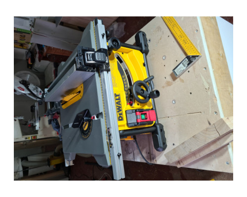 Настольная пила 1850 Вт, 5800 об/мин, диск 210x30 мм DEWALT DWE7485-QS