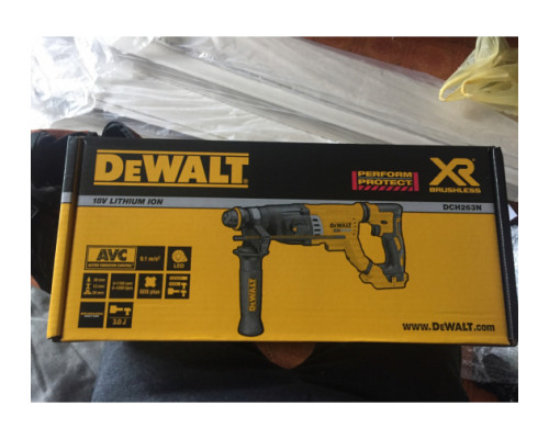 Перфоратор DEWALT 18.0 В XR DCH263N-XJ