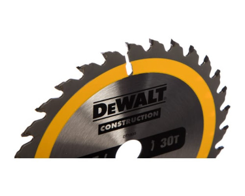 Пильный диск CONSTRUCT (165х20 мм; 30 ATB) DEWALT DT1935