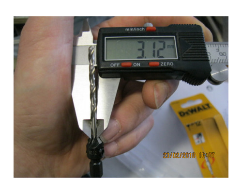 Сверло пилотное и зенкер №12 по дереву DEWALT DT 7607