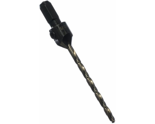 Сверло пилотное по дереву и зенкер №8 для шурупов 4 мм DEWALT DT 7605