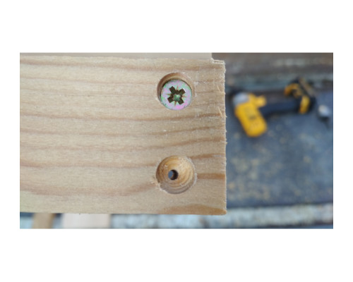 Сверло пилотное по дереву и зенкер №8 для шурупов 4 мм DEWALT DT 7605