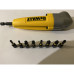 Угловая насадка ударная IMPACT + биты (9 шт.) DEWALT DT71517T