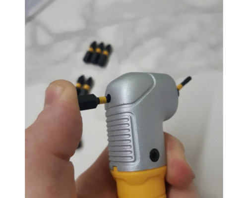 Угловая насадка ударная IMPACT + биты (9 шт.) DEWALT DT71517T