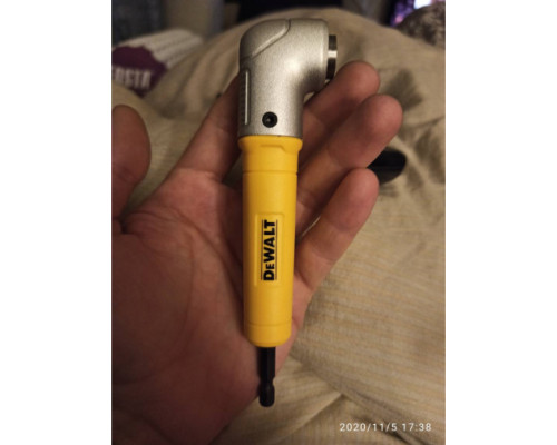 Угловая насадка ударная IMPACT + биты (9 шт.) DEWALT DT71517T