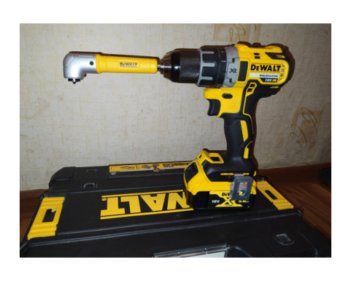 Угловая насадка ударная IMPACT + биты (9 шт.) DEWALT DT71517T