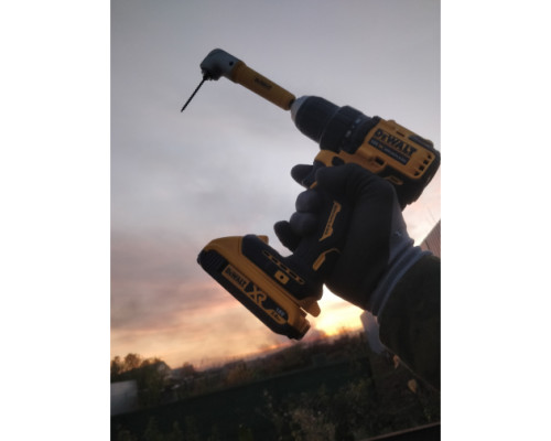Угловая насадка ударная IMPACT + биты (9 шт.) DEWALT DT71517T