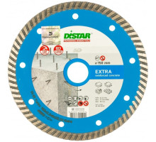 Диск алмазный турбо по армированному бетону Extra (150х22.2 мм) для УШМ DiStar 10115028012