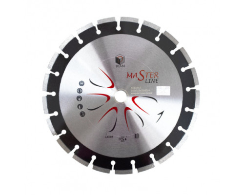 Круг алмазный сегментный 1A1RSS Master Line (350х25.4 мм) по асфальту Diam 000489