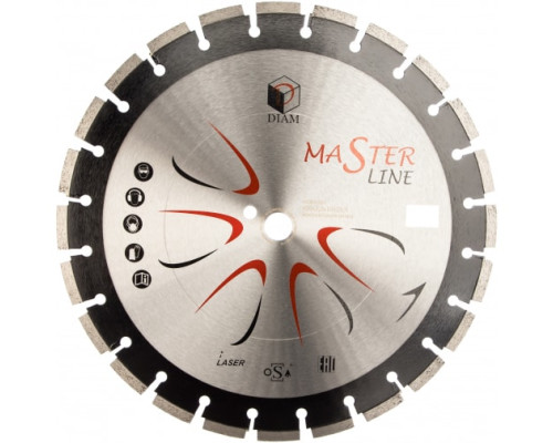 Круг отрезной по асфальту Master Line (400х3х10х25.4 мм) Diam 000528 Круг отрезной по асфальту Master Line (400х3х10х25.4 мм) Diam 000528