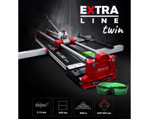 Ручной плиткорез Diam Extra Line twin-850L 600121 Ручной плиткорез Diam Extra Line twin-850L 600121