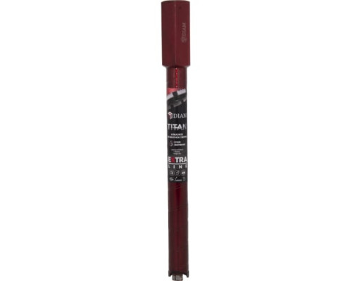 Сверло алмазное САСС Extra Line Titan (32x300 мм; 3 сегмента; 1 1/4UNC) Diam 313020 Сверло алмазное САСС Extra Line Titan (32x300 мм; 3 сегмента; 1 1/4UNC) Diam 313020
