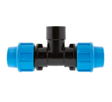 Тройник с внутренней трубной резьбой (20x20 мм; 1/2") Джилекс 9420