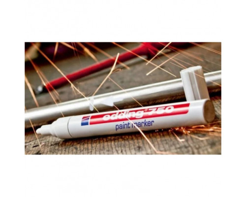 Лаковый маркер Edding пеинт E-750/49 белый 2-4 мм 57818