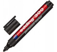 Перманентный маркер Edding E-300/1 черный, 1.5-3 мм, круглый наконечник 35734