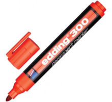Перманентный маркер Edding E-300/2 красный 1.5-3 мм круглый наконечник 35736