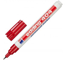 Перманентный маркер Edding E-404/2 красный, 0.75 мм, круглый наконечник 87137