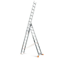 Трехсекционная лестница Эйфель ТЛ 3х10 Ювелир