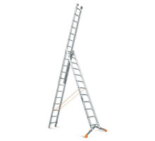 Трехсекционная лестница Эйфель ТЛ 3х12 Ювелир Плюс