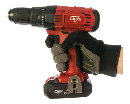 Аккумуляторная дрель-шуруповерт Elitech ДА 18СЛ2 191617