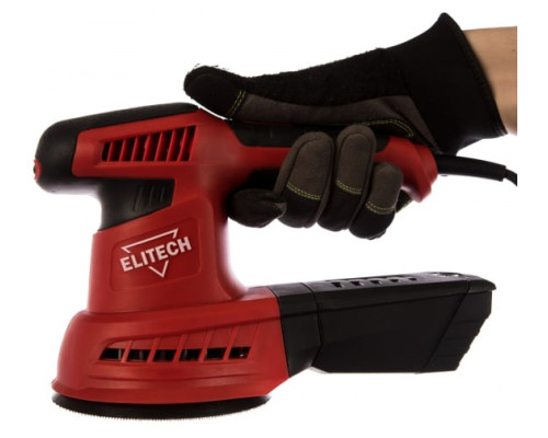 Эксцентриковая шлифмашина Elitech МШЭ 0412Э