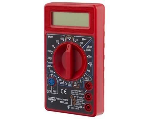 Мультиметр Elitech ММ 100