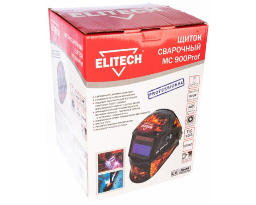 Сварочная маска Elitech Хамелеон МС 900Prof 178783 Сварочная маска Elitech Хамелеон МС 900Prof 178783