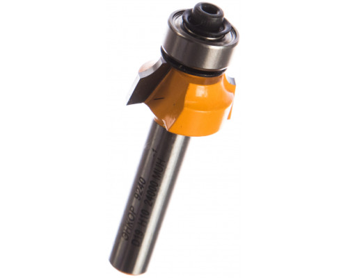 Фреза кромочная калевочная (19х10 мм; R 3.2 мм; хвостовик 8 мм) по дереву Энкор 9240