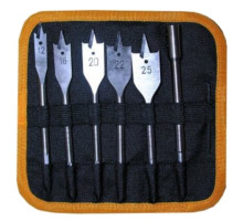 Набор сверл перовых (5 шт; 12-25х152 мм) по дереву Энкор 19122