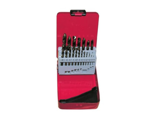 Набор сверл по металлу (13 шт; 1.5-6.5 мм; P6M5) Энкор 25213