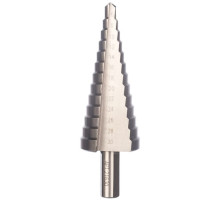 Сверло ступенчатое (6-30 мм; 13 ступеней; шаг 2 мм; ход 4.5 мм) по металлу Энкор 21630