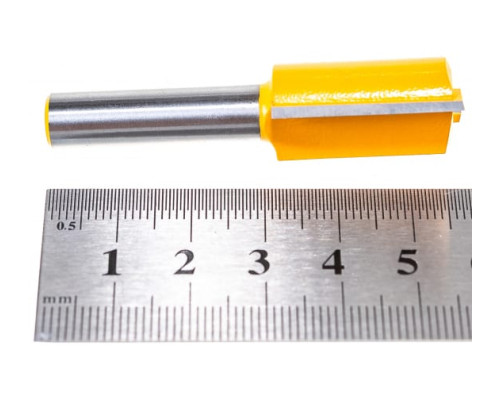 Фреза пазовая прямая (15х25 мм; хвостовик 8 мм) по дереву Энкор 9215