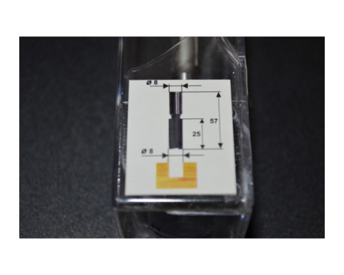 Фреза пазовая прямая (8x25 мм; хвостовик 8 мм) по ДСП Энкор 28009
