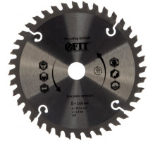 Диск пильный по ламинату (160х20 мм; 40Т) для циркулярных пил Fit 37771