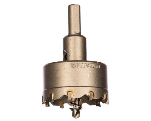 Коронка кольцевая Профи по металлу (50 мм) FIT IT 36850 Коронка кольцевая Профи по металлу (50 мм) FIT IT 36850